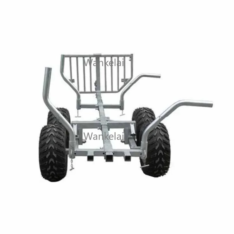 Heavy Equipment Transporter - Atv Forestry Trailer Timber Log Trailer