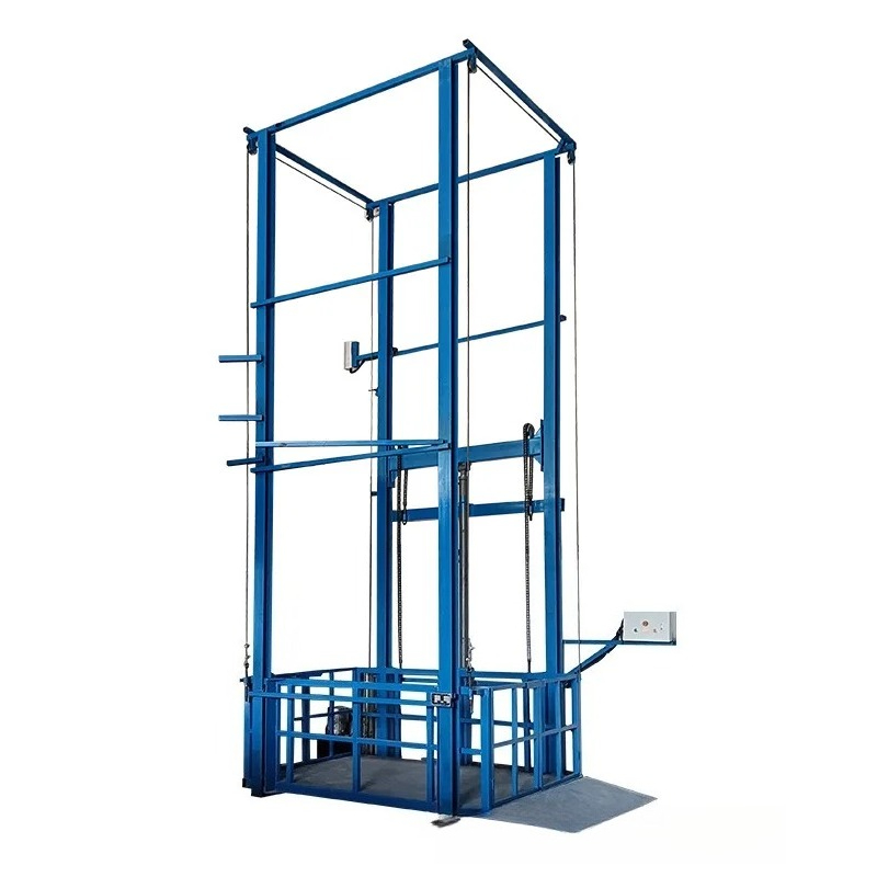 Heavy Equipment Workshop - Industrial Fixed Hydraulic Goods Elevator Factory