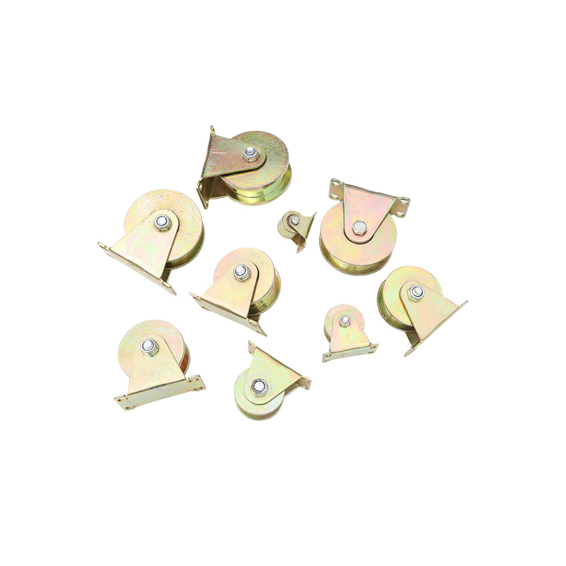 Heavy Equipment Transporter - V Type Track Wheel Pulley Heavy