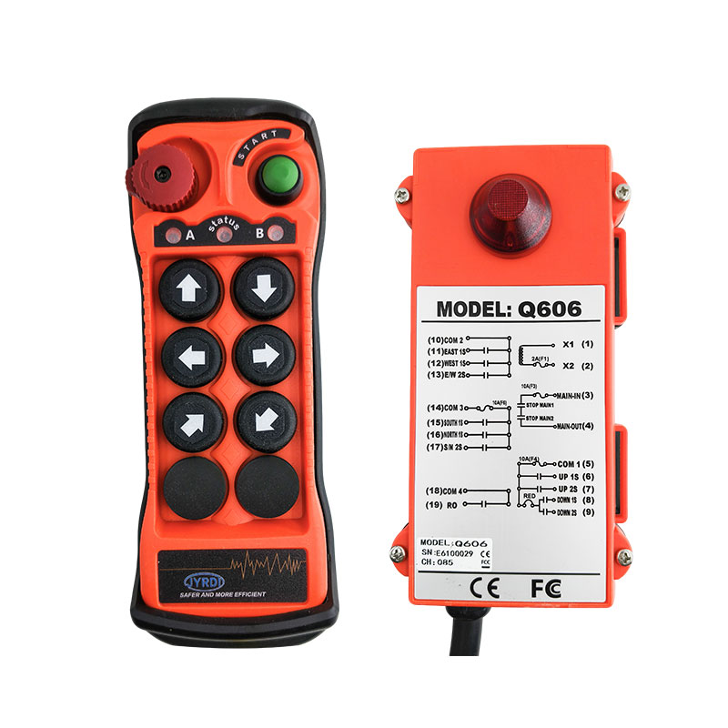 Heavy Equipment Crane - New Q606 Double speed 6 buttons
