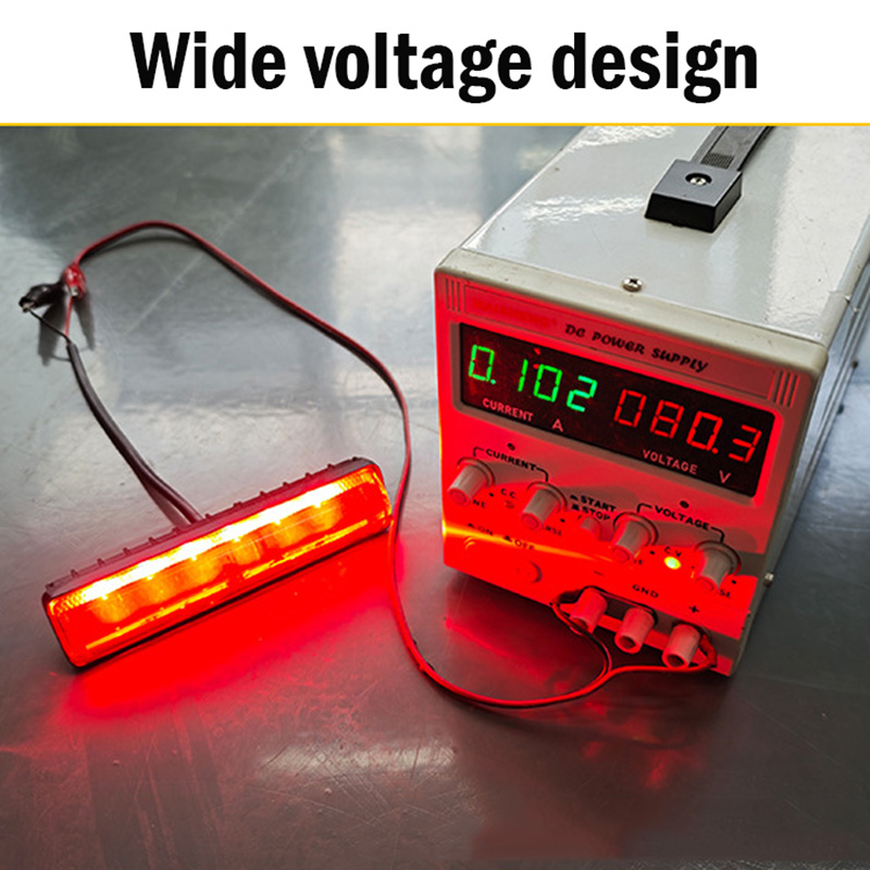 Heavy Equipment Work - 18W Red Forklift Warning Light Bar