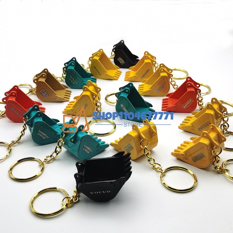 Heavy Equipment Xcmg - With Bucket Key Chain for Kobelco