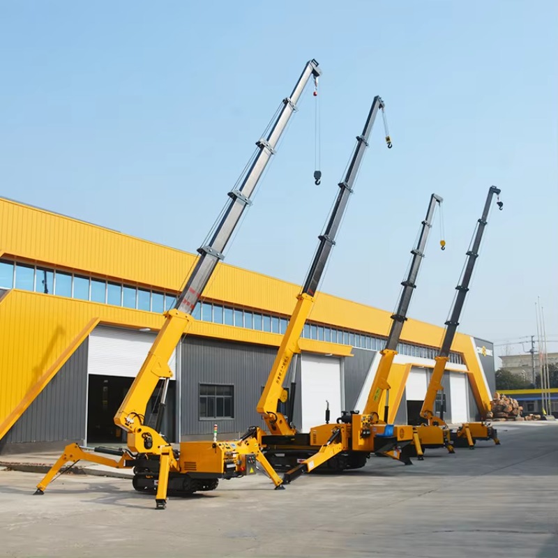 Heavy Equipment Crane - 8T Hydraulic Spider Crane Heavy Duty