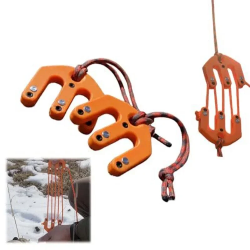 2PCS Block and Tackle Hoist Sy - Heavy Equipment Transporter ulasan dan harga
