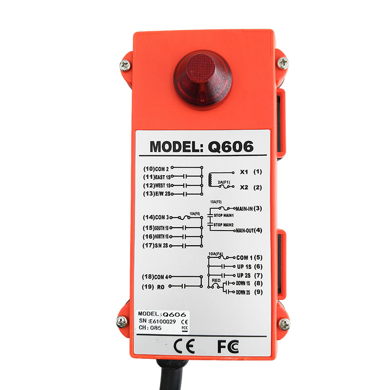 New Q606 Double speed 6 button - Heavy Equipment Crane ulasan dan harga