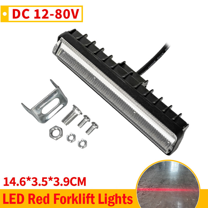 18W Red Forklift Warning Light - Heavy Equipment Work ulasan dan harga