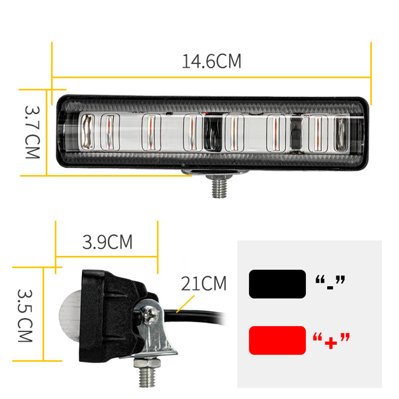 18W Red Forklift Warning Light - Heavy Equipment Work ulasan dan harga