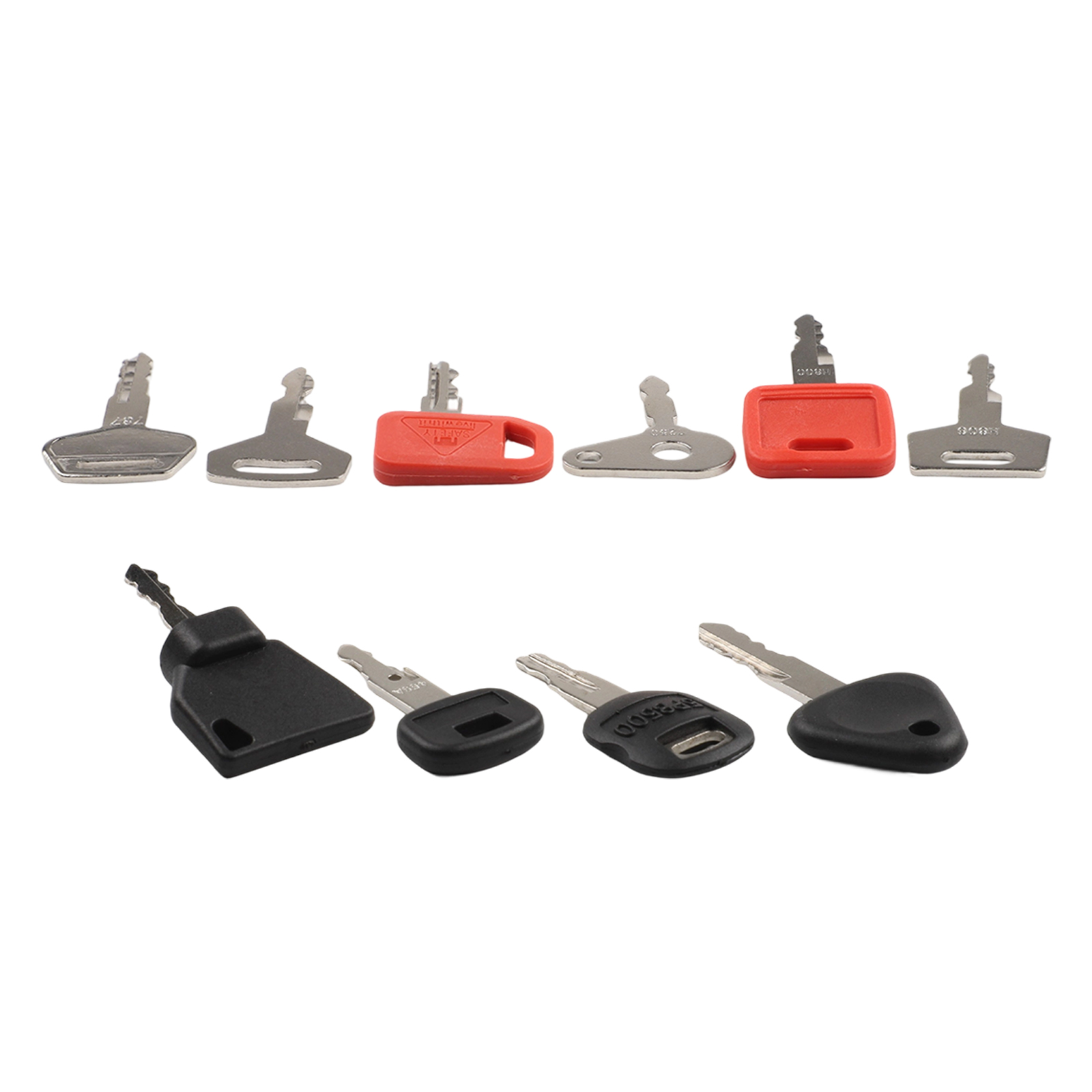 10PCS Keys Master Key Ignition - Heavy Equipment Keys Master Set ulasan dan harga