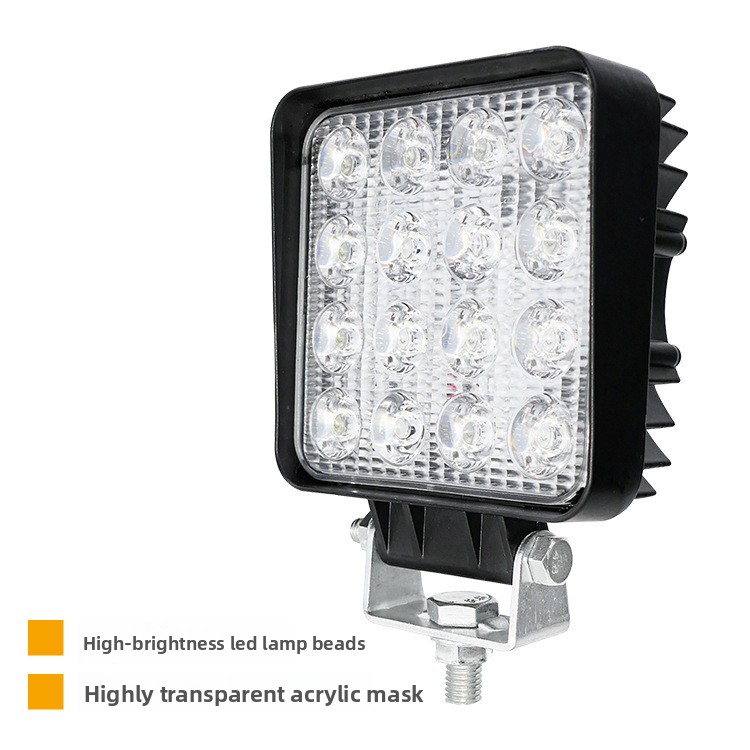 48W 16LED 4 Inch 12V 24V LED W - Heavy Equipment Work ulasan dan harga