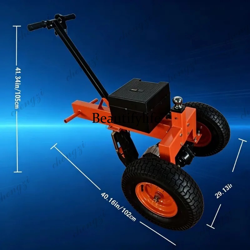 M81 Electric Towing Tractor RV - Heavy Equipment Transporter ulasan dan harga