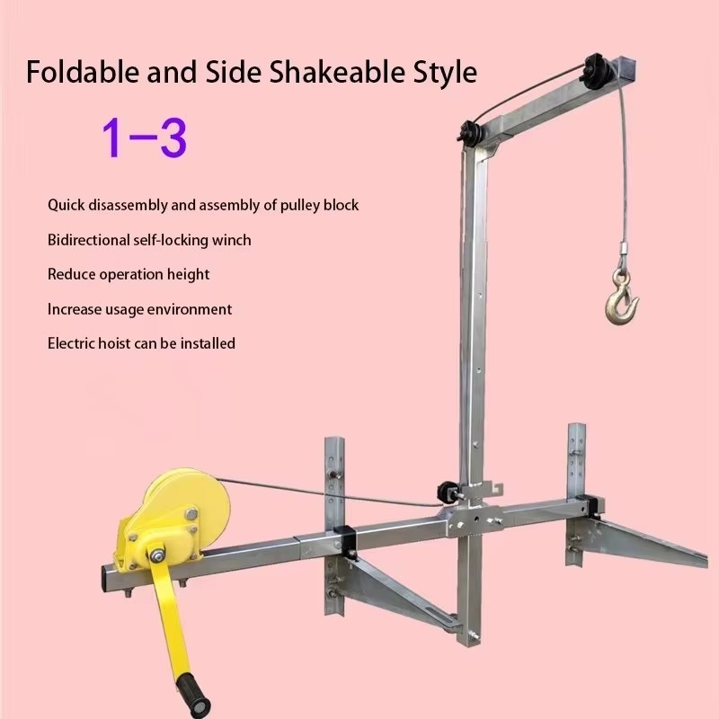 Folding Air Conditioner Liftin - Heavy Equipment Crane ulasan dan harga