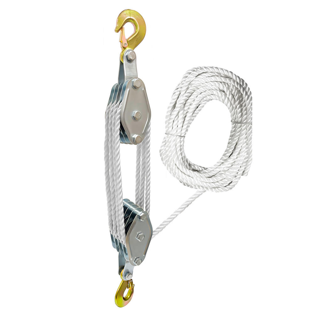 270° Rotatable Rope Pulley Blo - Heavy Equipment Crane ulasan dan harga