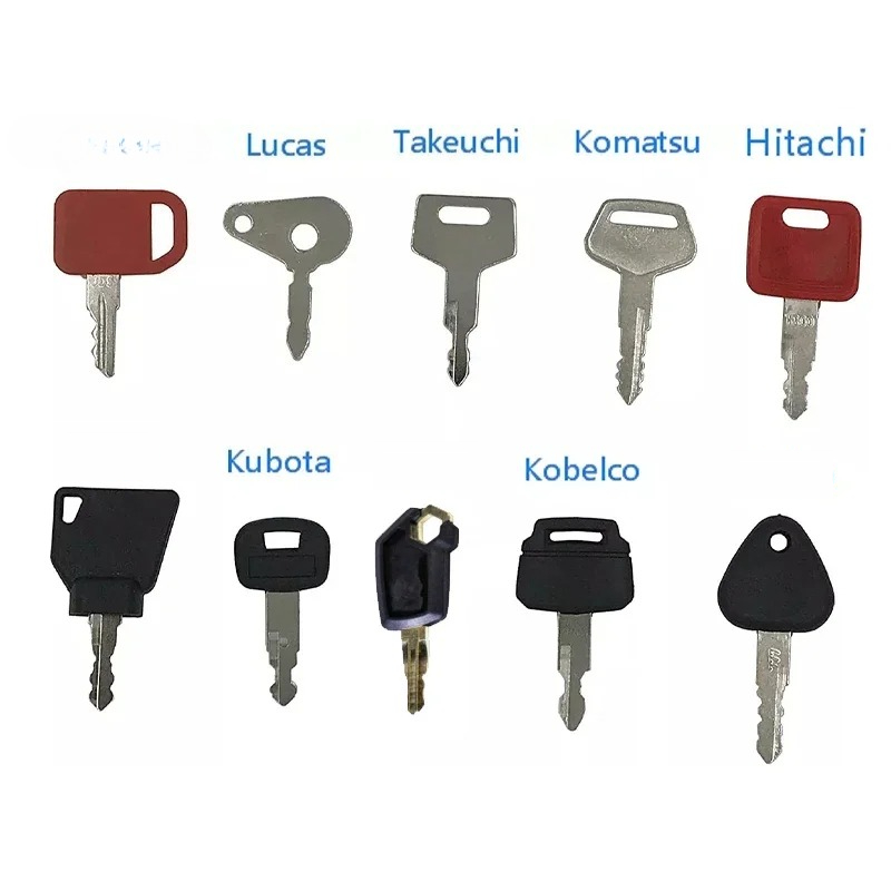 10PCS Keys Set Ignition Keys f - Heavy Equipment Keys Master Set ulasan dan harga