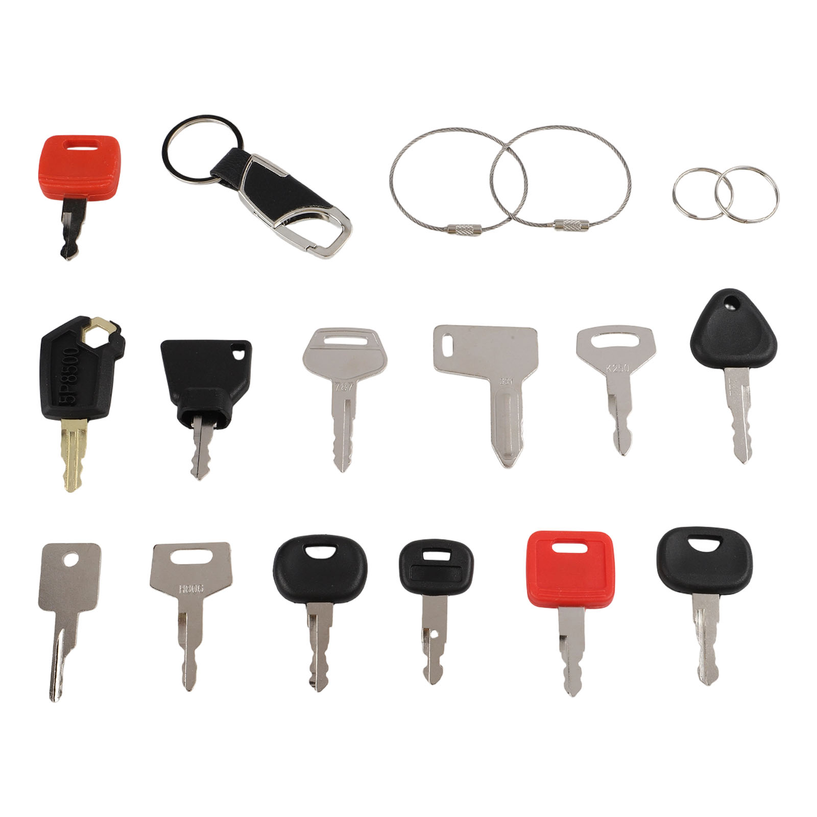 13PCS/set  Ignition Key For Co - Heavy Equipment Keys Master Set ulasan dan harga