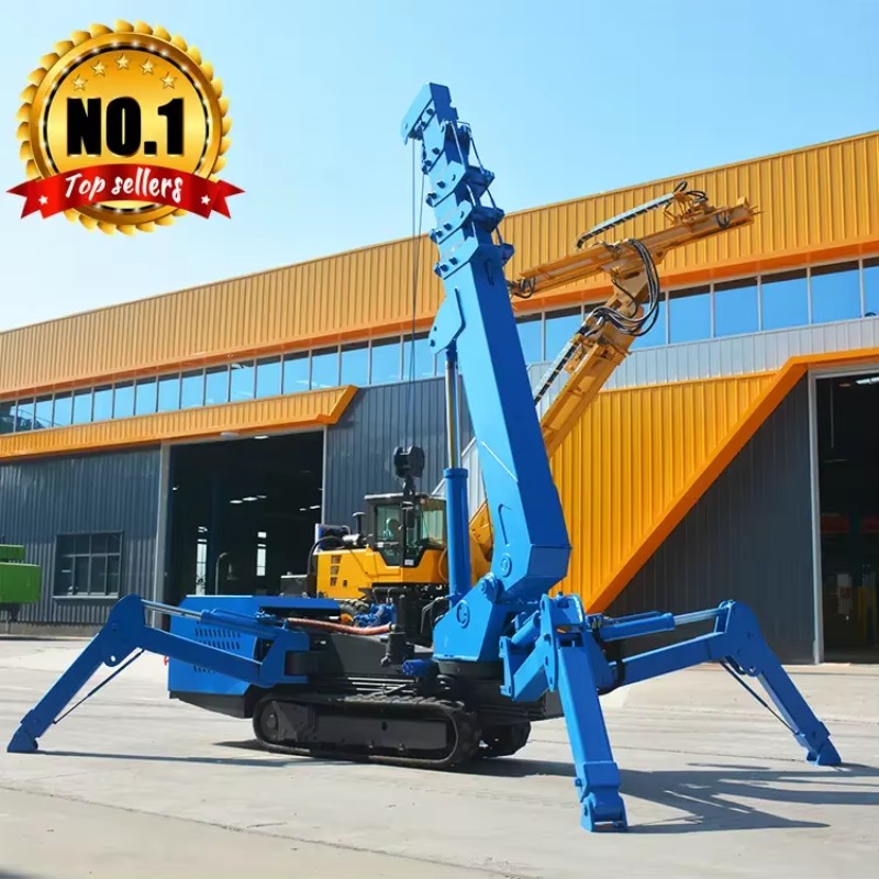8T Hydraulic Spider Crane Heav - Heavy Equipment Crane ulasan dan harga